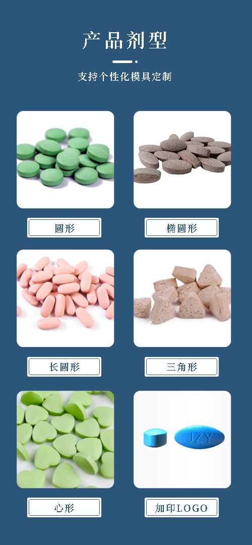 壓片糖果代加工產(chǎn)品劑型-德州健之源